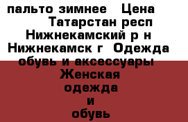 пальто зимнее › Цена ­ 2 700 - Татарстан респ., Нижнекамский р-н, Нижнекамск г. Одежда, обувь и аксессуары » Женская одежда и обувь   